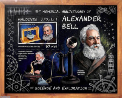 Maldives 2017 Alexander Bell S/s, Mint NH, Science - Inventors - Telephones - Telecom