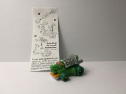 Kinder : 631507  Formel 1 Der Tiere 1995 - Kroko - Kurti 1 + BPZ - Inzetting