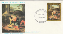 FDC - WALLIS ET FUTUNA - 1982 - PA N°121 : Noël - FDC