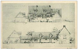 BATIMENTS.n°23.UNE FERME DANS UN VILLAGE - Autres & Non Classés