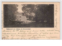 BELGIQUE.RESTAURANT DU CHATEAU DE GROENENDAEL. - Hoeilaart