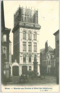 BELGIQUE.MONS.MARCHE AUX POULETSS ET HOTEL DES TELEPHONES - Mons