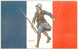 ILLUSTRATEUR.SAGER.n°559.LES DRAPEAUX ALLIES - Sager, Xavier