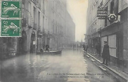 CPA Paris 03 La Crue De La Seine Inondation Février 1910 La Rue St-André-des-Arts Sous L'eau - Arrondissement: 03