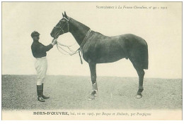 Hippisme.n°37615.hors D Oeuvre.bai .1911.CHEVAUX.SUPPLEMENT A LA FRANCE CHEVALINE.course.cheval.jokey. - Reitsport