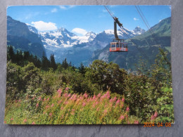 LUFTSEILBAHN  WENGEN  MANNLICHTEN - Wengen