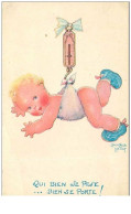 ILLUSTRATEURS.n°26148.BEATRICE MALLET.QUI BIEN SE PESE...BIEN SE PORTE.BEBE - Mallet, B.