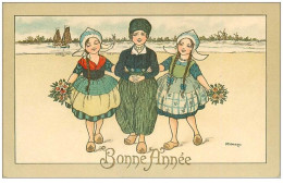 ILLUSTRATEURS.n°24428.HARDY.BONNE ANNEE.PERSONNAGES D'ALSACE? - Hardy, Florence