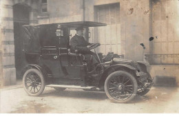 75. N°53842. Paris.taxi. Carte Photo. - Transport Urbain En Surface