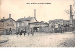 54    .    N° 203277  .     SAINT NICOLAS    .ENTREE DES SALINES, USINE - Saint Nicolas De Port