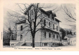 38    .    N° 203170  .      LA TRONCHE      .   HOTEL " BELLES ALPES " - La Tronche