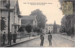 18. N° 100035 . Saint Amand Montrond . Avenue De La Gare - Saint-Amand-Montrond