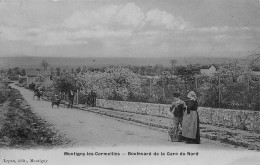 MONTIGNY-les-CORMEILLES (Val-d'Oise) - Boulevard De La Gare Du Nord - Ecrit 1915 (2 Scans) - Montigny Les Cormeilles