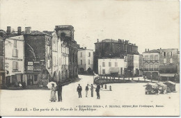 [33] Gironde > Bazas Une Partie De La Place De La Republique - Bazas