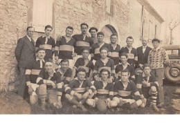 26  . N° 52568 . Crest . Carte Photo.equipe De Rugby Ou Foot. - Crest