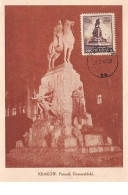 Pologne.n°57705.krakow.pomnik Grunwaldzki.carte Maximum - Pologne