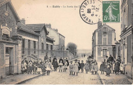 77.n°59346.esbly.la Sortie Des écoles - Esbly