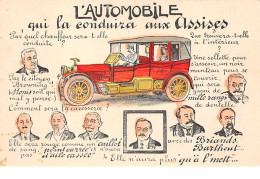 Politique.n°59740.l'automobile Qui La Conduira Aux Assises.personnages - Satirische