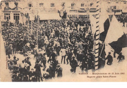 Evenement.n°59769.grèves.nantes.manifestations Du 14 Juin 1903.bagarre Place Saint Pierre - Huelga