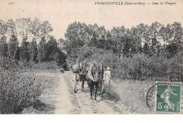 95. N°56545.franconville.dans Les Vergers.attelage - Franconville