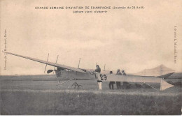 Aviation.n°58223.latham.semaine D'aviation De Champagne - Aviateurs