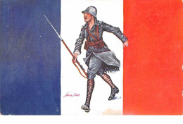 Illustrateur.n°58138.sager . Drapeau.france.soldat.wellcome Sont Les Meilleurs - Sager, Xavier