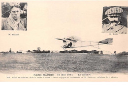 Aviation.n°58249.le Départ.bonnier Et Train - Aviateurs