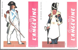 GF2123 - IMAGES BISCOTTES L'ANGEVINE - UNIFORMES ARMEE FRANCAISE - Other & Unclassified