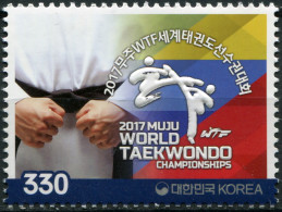 SOUTH KOREA - 2017 - STAMP MNH ** - World Taekwondo Championships, Muju, Korea - Corea Del Sud