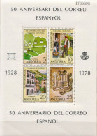 Andorra MNH Minisheet - Posta