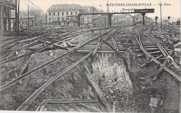 France - Mézières Charleville - La Gare - Novembre 1918 -  Carte Postale Ancienne - Charleville