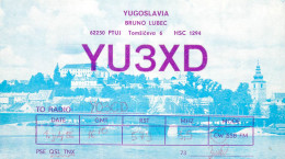 Yugoslavia Radio Amateur QSL Post Card Y03CD YU3XD - Amateurfunk