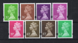 1996 GRAN BRETAGNA SET MNH ** 1874/1880 + 1879b Elisabetta II, Ordinaria - Unused Stamps