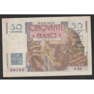 FAY 20/9 - 50 FRANCS LE VERRIER - 02/10/1947 - V.86 - PICK 127 - TTB - 50 F 1946-1951 ''Le Verrier''