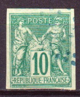 Colonie Francesi Em.Generali 1877 Y.T.32 O/Used VF/F - Sage