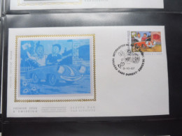 Belgique Belgie  Fdc  Soie  Fdc Z/s 2264 Oblitéré Gestempelt Durbuy Bd Bob Bobette Suske Wiske 1987 - 1981-1990