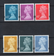 2000 GRAN BRETAGNA SET MNH ** 2150/2155 Elisabetta II, Ordinaria - Unused Stamps