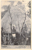 Nouvelle Calédonie - Case Indigène Ancienne - Canaque - Animé -  Carte Postale Ancienne - New Caledonia