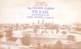 Yugoslavia Radio Amateur QSL Post Card Y03CD YU2CAK - Amateurfunk