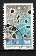 Sweden 2007 - Papillon, Détail Aile  - Used - Usati