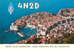 Yugoslavia Radio Amateur QSL Post Card Y03CD 4N2D Dubrovnik - Amateurfunk