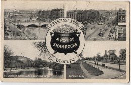 Greetings From - A Pot Of Shamrocks  -  6489 - Unclassified