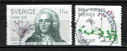 Sweden 2007 - Famous Person, Carl Von Linne, Swedish Naturalist And Explorer - Used - Used Stamps