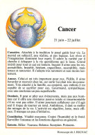Astrologie - Horoscope De J Rignac - Cancer - CPM - Carte Neuve - Voir Scans Recto-Verso - Astrologie