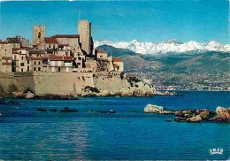 06 - Antibes - Les Remparts - Et Les Alpes - CPM - Voir Scans Recto-Verso - Antibes - Les Remparts