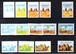 LIBYA 20.6.1991; Caractéristiques Touristiques; Epreuve Couleur Et Michel-N° 1860 - 1863; MNH, Neuf ** - Libyen