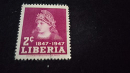 LİBERYA--1910- 20    2 C      DAMGASIZ - Liberia