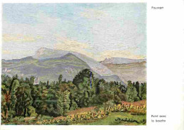 Art - Peinture - Nature - D'après Un Original Peint Avec La Bouche De M Jars - CPM - Voir Scans Recto-Verso - Malerei & Gemälde