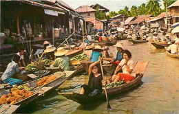 Thailande - Dhornburi - Flooting Market - Marché Sur L'eau - Carte Neuve - CPM - Voir Scans Recto-Verso - Tailandia
