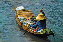 Thailande - Thai Boat-Vendors Selling Fruits And Vegetables To The Dwellers By The Sides Of Khlong Canals - Carte Neuve  - Thailand